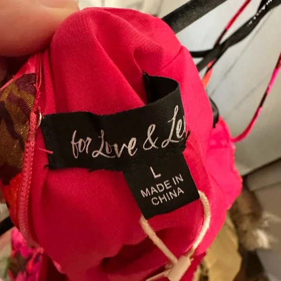 NWT For Love & Lemons Wendy Floral Mini Dress - coffeafoods.com